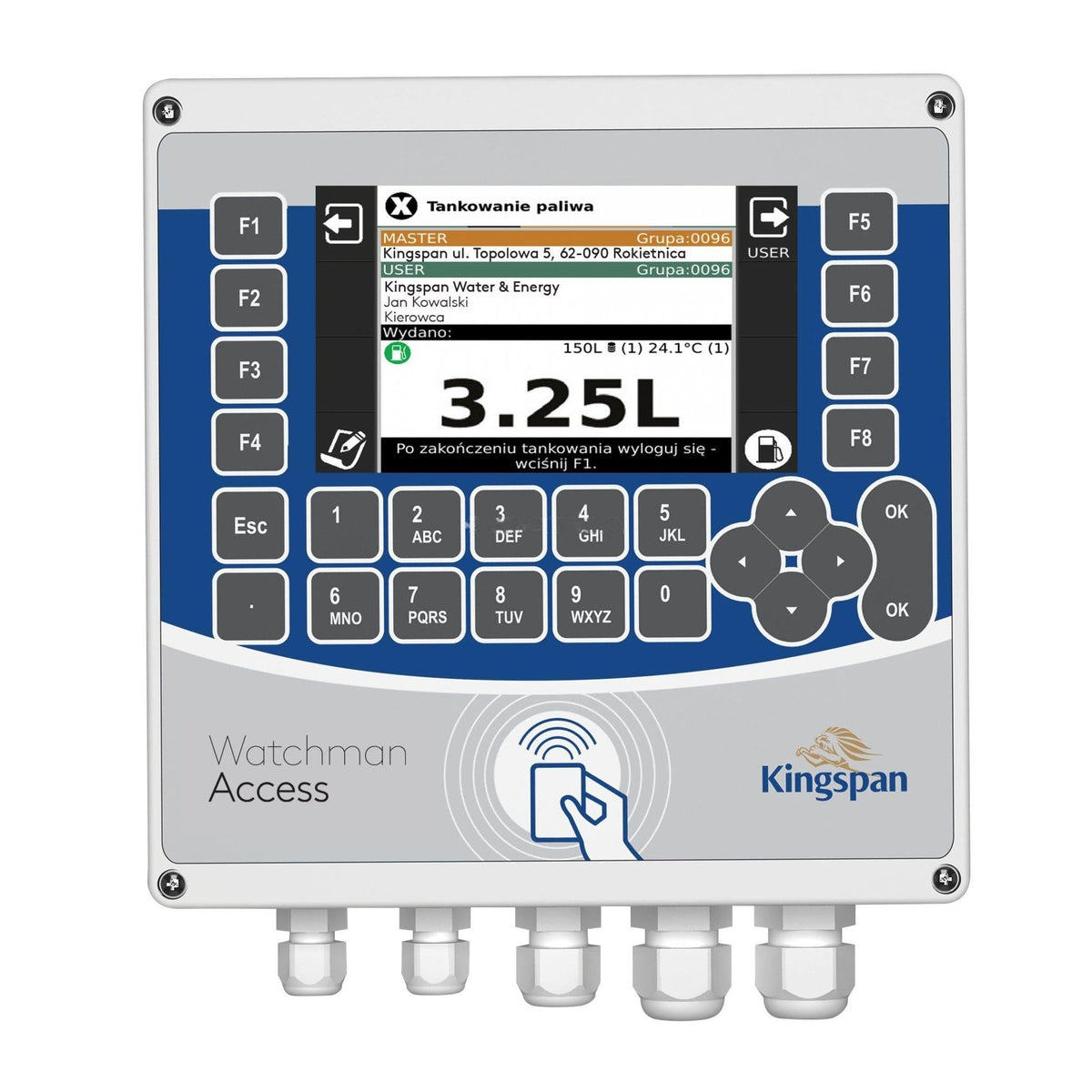BlueMaster® PRO z systemem zarządzania Watchman Access® i pakietem klimatycznym