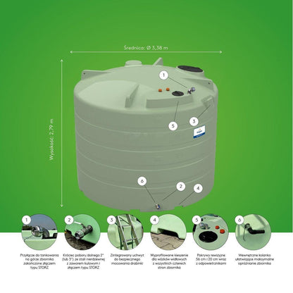 Zbiornik na nawozy płynne 22.000 l. AgriMaster® LP