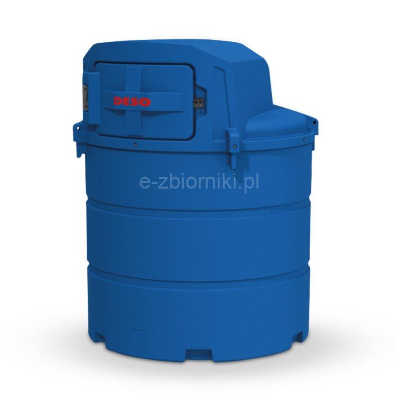 DESO Dwupłaszczowy zbiornik do przechowywania i dystrybucji AdBlue<sup>®</sup> z izolacją termiczną, pojemność 2350