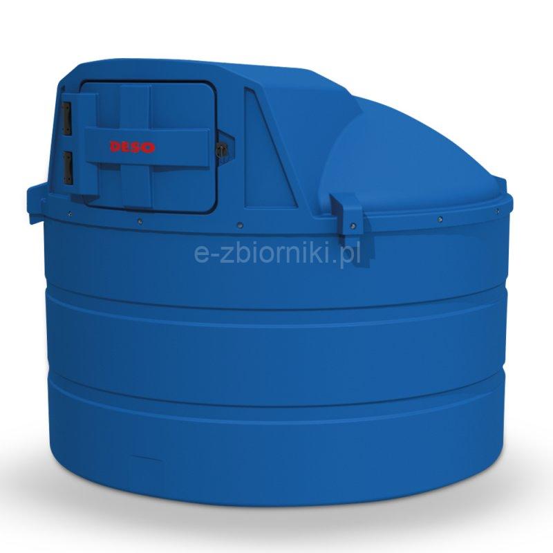 DESO Dwupłaszczowy zbiornik do przechowywania i dystrybucji AdBlue<sup>®</sup> z izolacją termiczną, pojemność 5000
