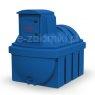 DESO Dwupłaszczowy zbiornik do przechowywania i dystrybucji AdBlue<sup>®</sup> z izolacją termiczną, pojemność 2500