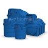 Dwupłaszczowy zbiornik do przechowywania i dystrybucji AdBlue® z izolacją termiczną, pojemność 2500
